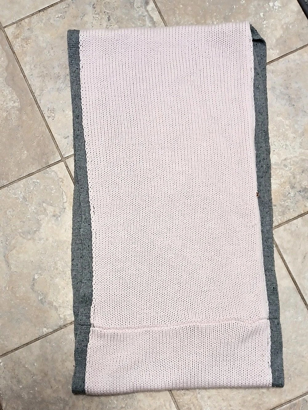 Lululemon Cozy Yogi Infinity Scarf Pink & Gray